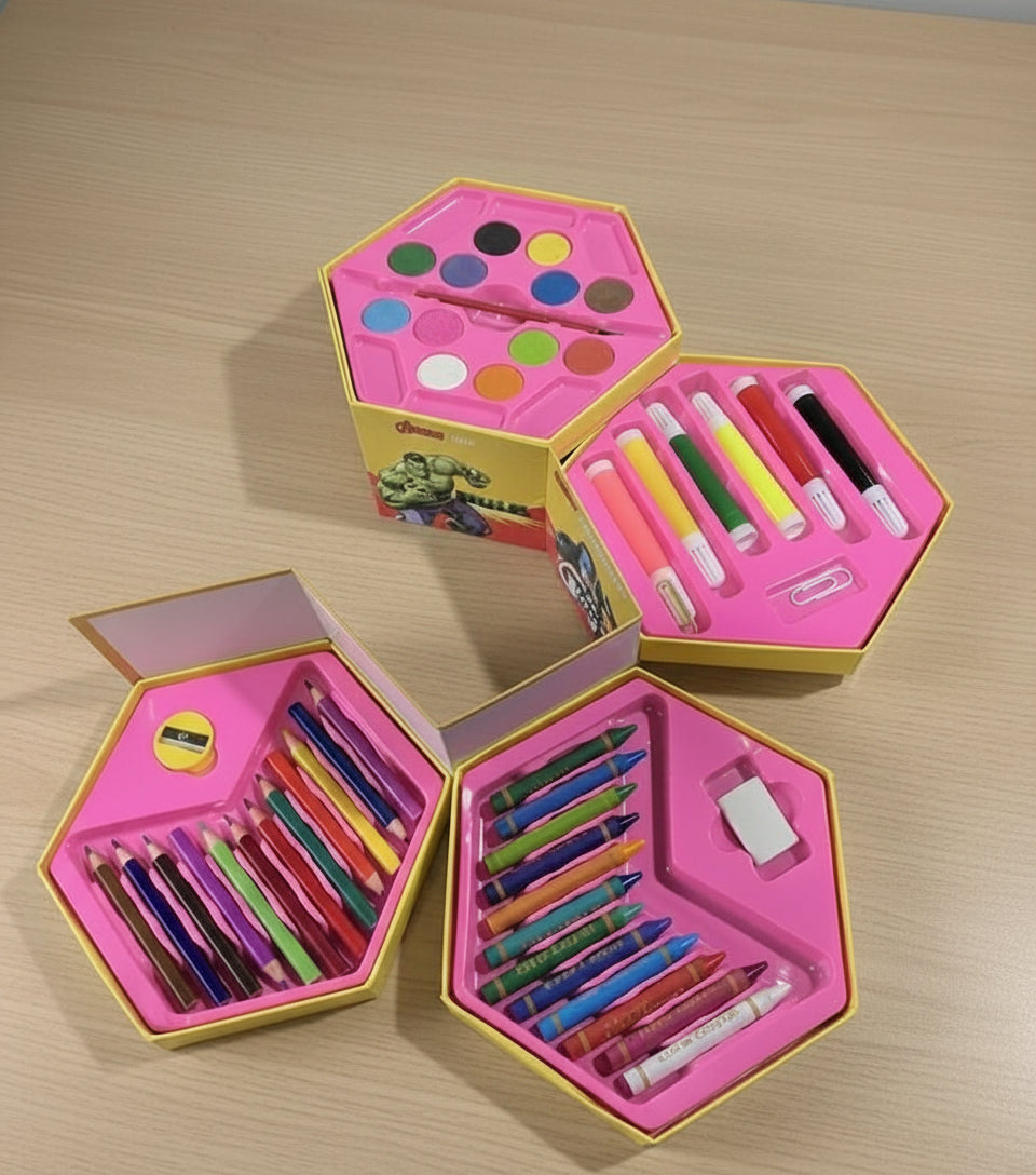 Kids Avengers Art colour Box (4-in-1)