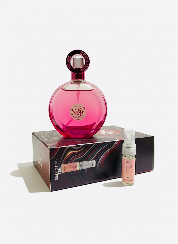 Patel Nesty Bloom Luxe – 100 ml Unisex Apparel Spray (With Free Tester Inside)